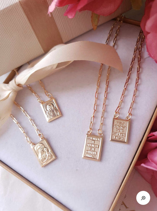 Traditional Scapular of Our Lady of Mount Carmel – Plate G