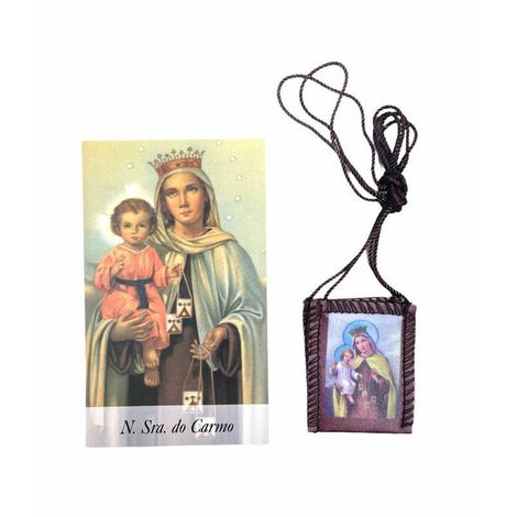Scapular of Our Lady of Mount Carmel in Fabric
