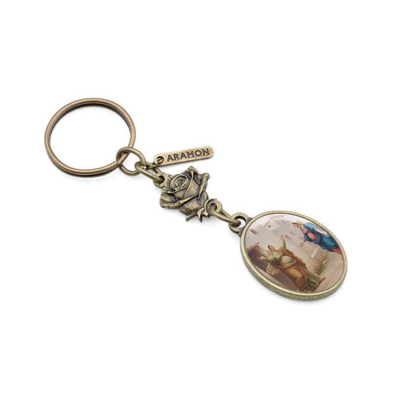 Chaveiro Santas Mães – Medalha Oval