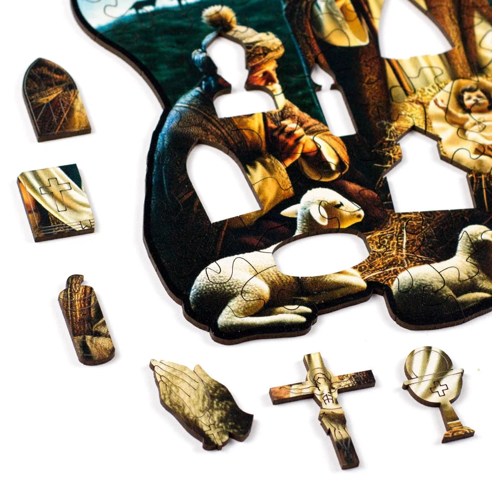 Quebra-Cabeça Religioso – Presépio