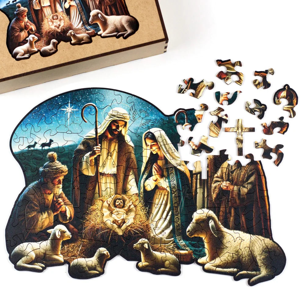 Quebra-Cabeça Religioso – Presépio