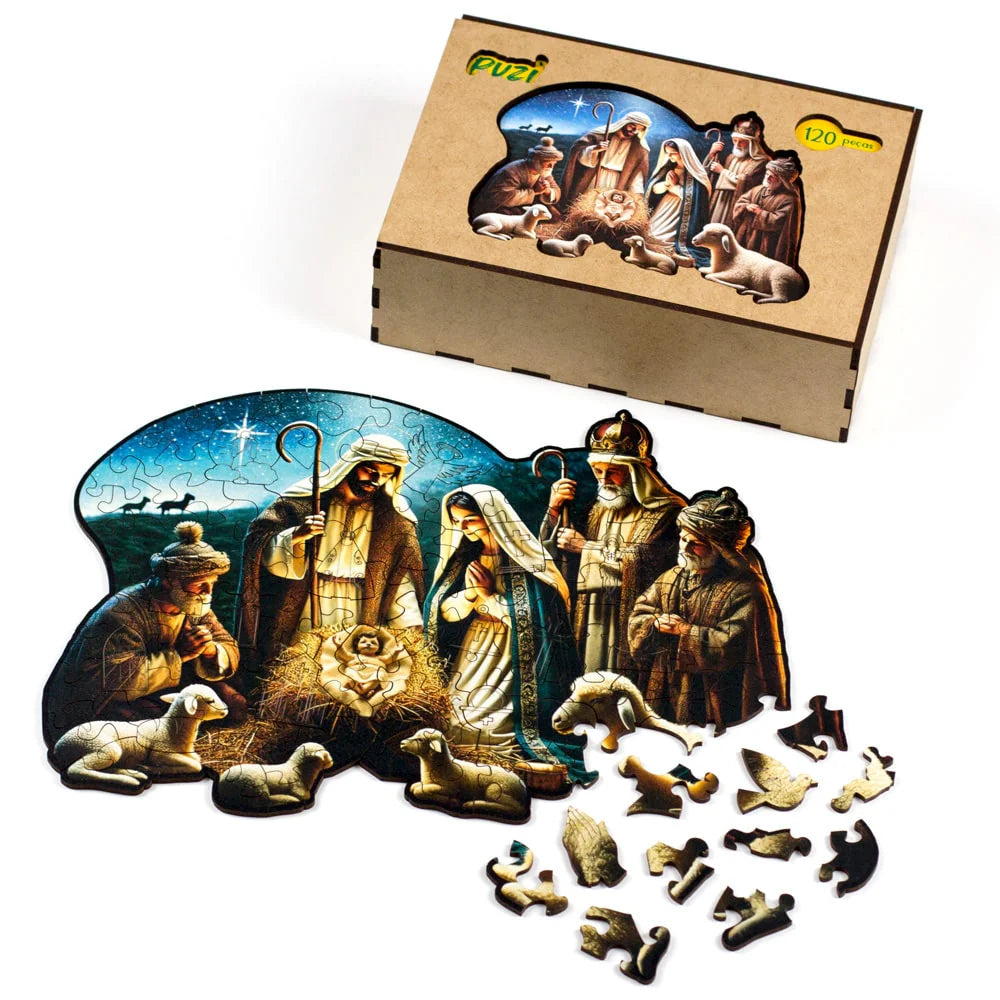 Quebra-Cabeça Religioso – Presépio