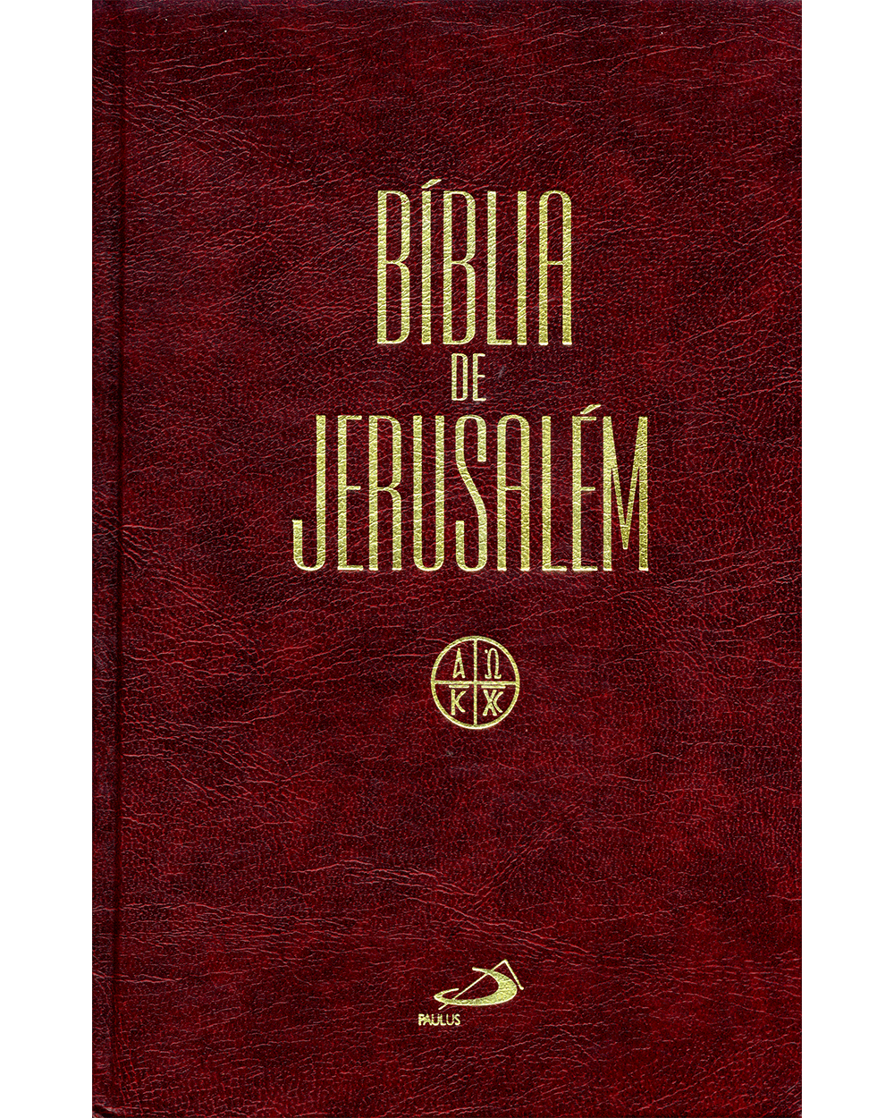 Bíblia de Jerusalém – Média com Zíper | Vinho
