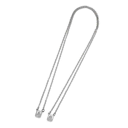Escapulário Aço Inox – Santíssimo Carmo Vazado Pequeno