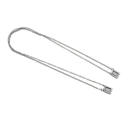 Escapulário Aço Inox – Escapulário Carmo Essência Pequeno