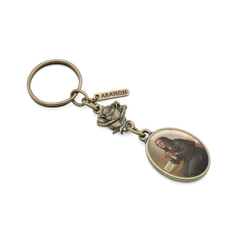 Chaveiro Santas Mães – Medalha Oval