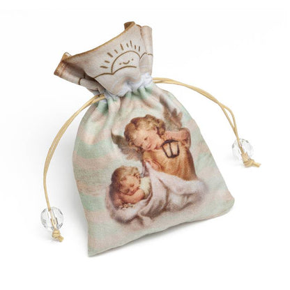 Terço Infantil Anjo da Guarda com Saquinho