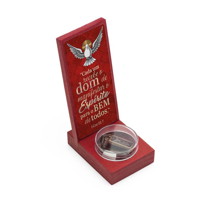 Lembrança de Crisma – Vermelha com Escapulário