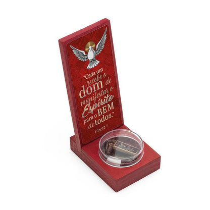 Lembrança de Crisma – Vermelha com Escapulário
