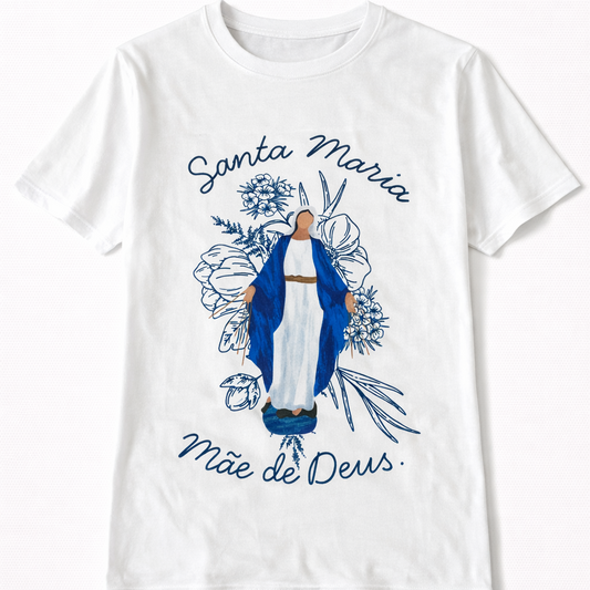 Camiseta Nossa Senhora das Graças – Mãe de Deus (Unisex)