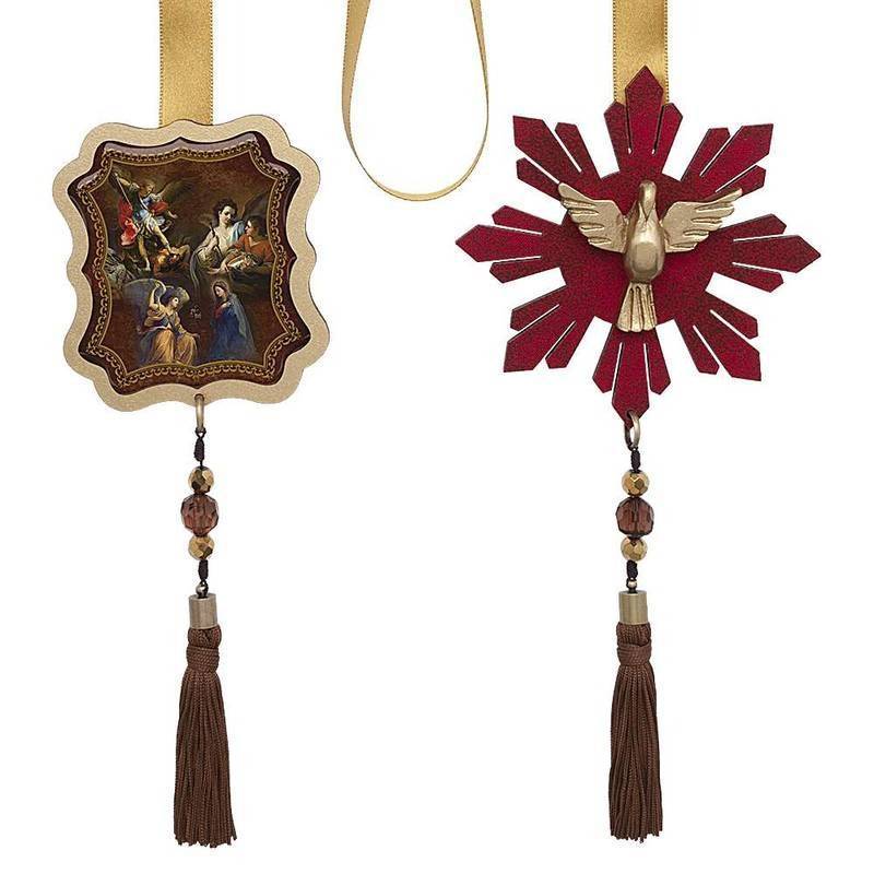 Escapulário de Porta Arcanjos e Espírito Santo