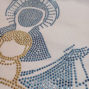 Blusa Brilho Manga 3/4