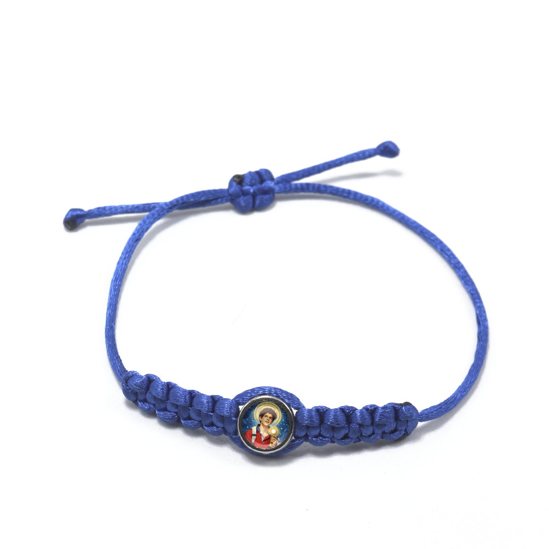 Pulseira São Carlo Acutis em Cordão