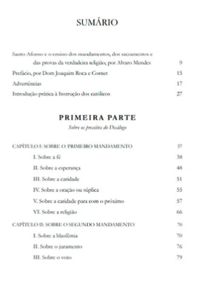 Instrucción a los católicos – San Alfonso María de Ligorio