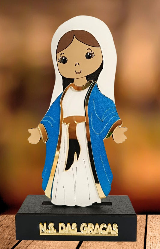 Nossa Senhora das Graças Infantil - Acrilico