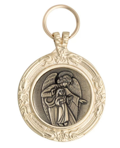 Medalhão de Berço Anjo Protetor