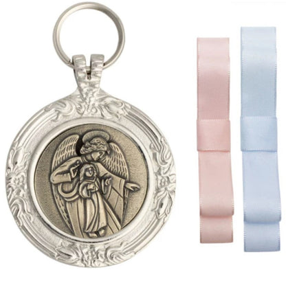 Medalhão de Berço Anjo Protetor