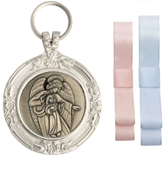Medalhão de Berço Anjo Protetor