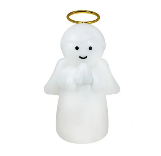 Luminária Anjo com Auréola - Branco - RGB