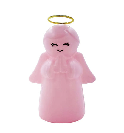 Luminária Anjo com Auréola – Azul | Branco | Rosa
