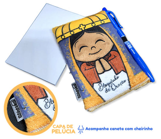 Bloco de Oração Pelúcia – Jesus ou Nossa Senhora Aparecida