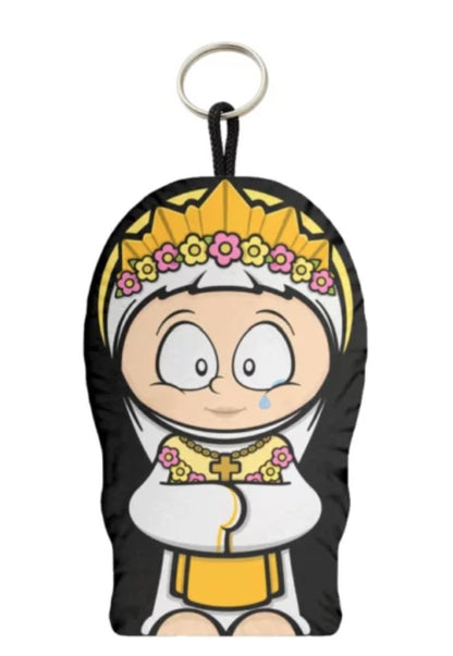 Chaveiro Penduradinho de Nossa Senhora de La Salette