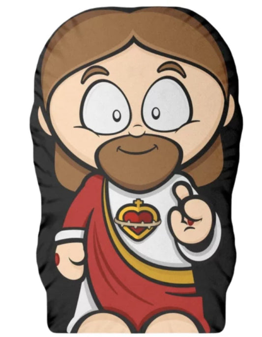 Boneco Almofada Naninha – Sagrado Coração de Jesus