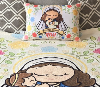 Almofada Maria Mãe – Me Cobre com Teu Manto