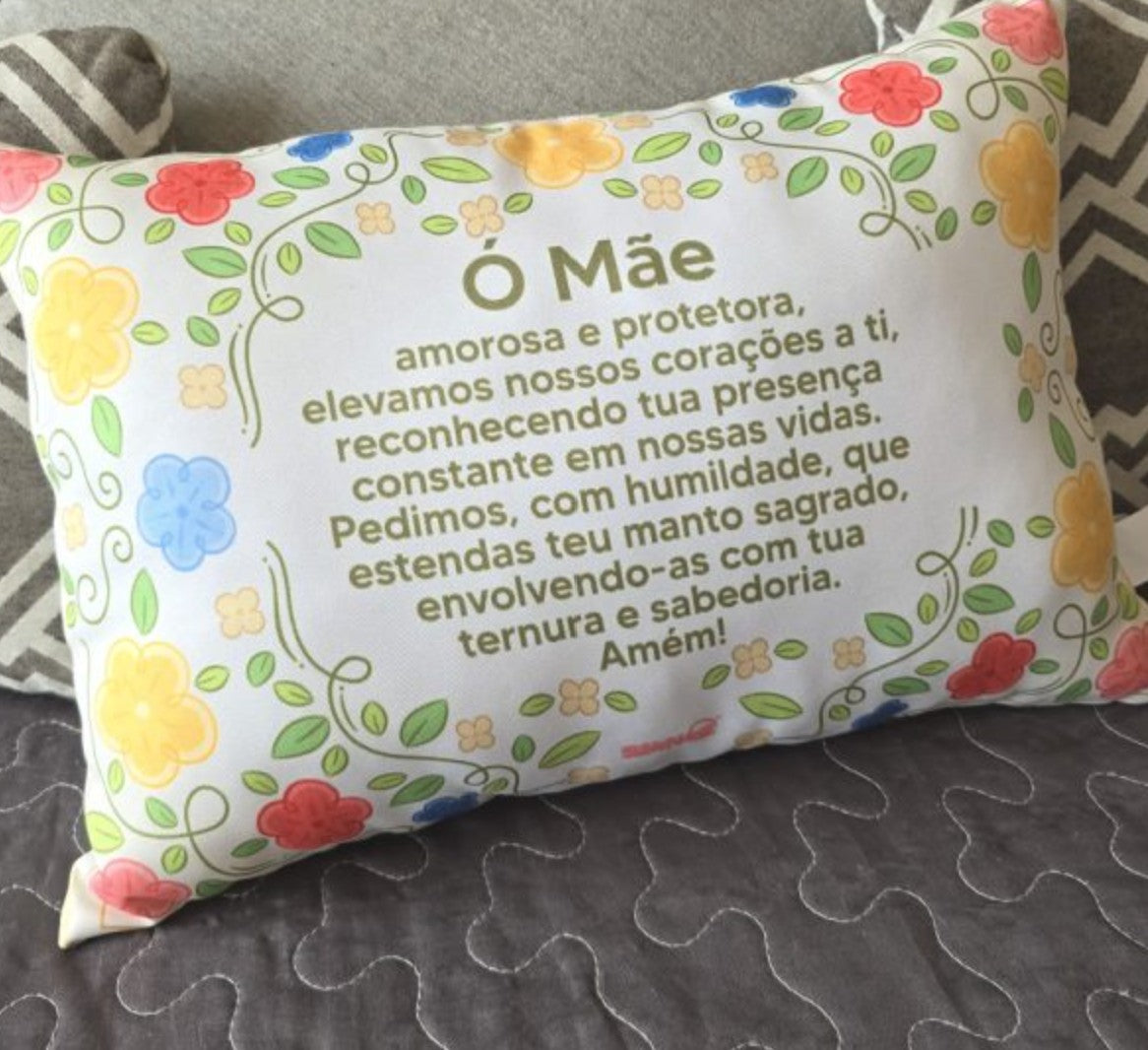 Almofada Maria Mãe – Me Cobre com Teu Manto