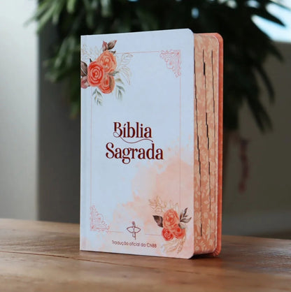 Holy Bible CNBB – Salmon Cover for Women (Official Translation)