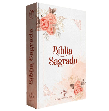 Holy Bible CNBB – Salmon Cover for Women (Official Translation)