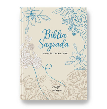 Holy Bible CNBB – Floral Hardcover (New Vulgate)