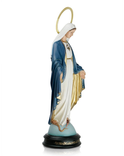 Imagem Nossa Senhora das Graças com Auréola – Medianeira de Todas as Graças (30cm)