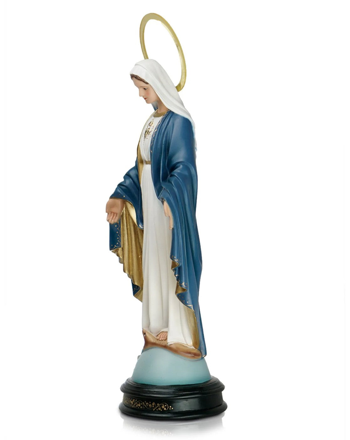 Imagem Nossa Senhora das Graças com Auréola – Medianeira de Todas as Graças (30cm)