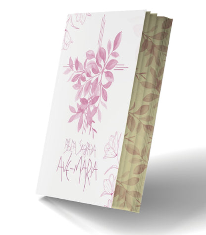 Bíblia Sagrada Ave-Maria – Capa Flores Rosa