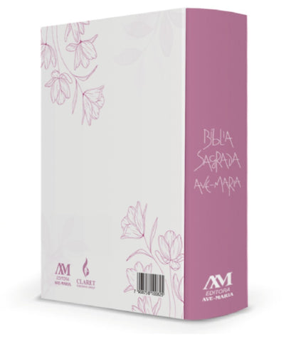 Bíblia Sagrada Ave-Maria – Capa Flores Rosa