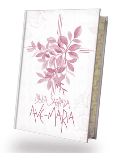 Bíblia Sagrada Ave-Maria – Capa Flores Rosa
