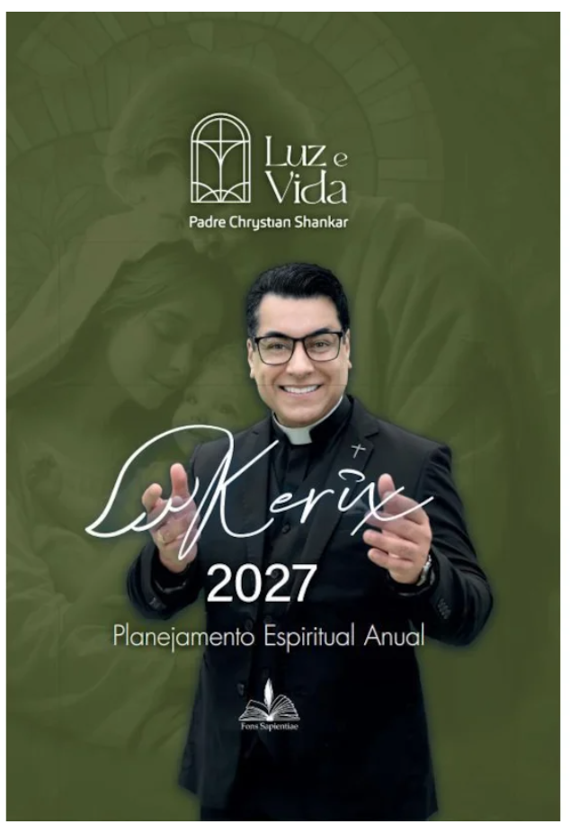 Kérix 2027 – Padre Chrystian Shankar | Planejamento Espiritual Anual – Capa Dura