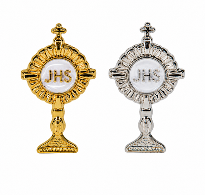 Bóton Ostensório JHS – Dourado ou Prateado