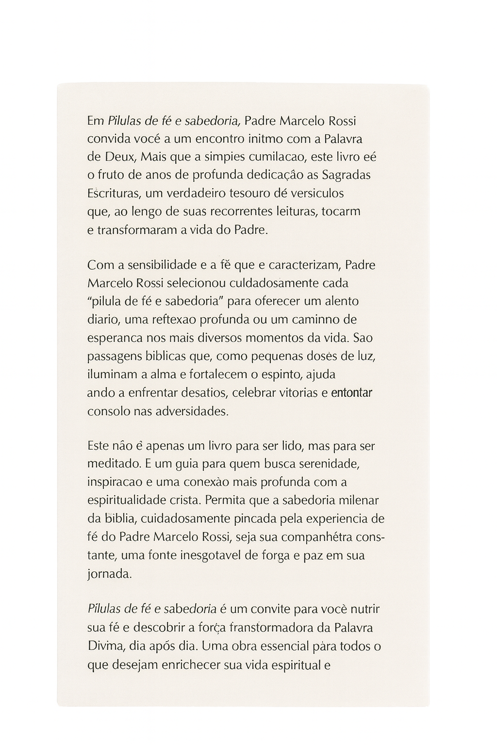 Pílulas de Fé e Sabedoria – Padre Marcelo Rossi