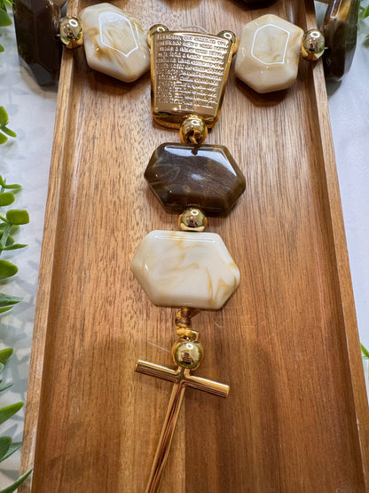Collar de mesa - Padre Nuestro