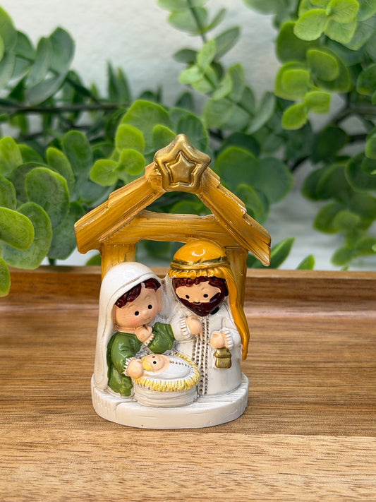 Sagrada Família de Nazaré em Resina 