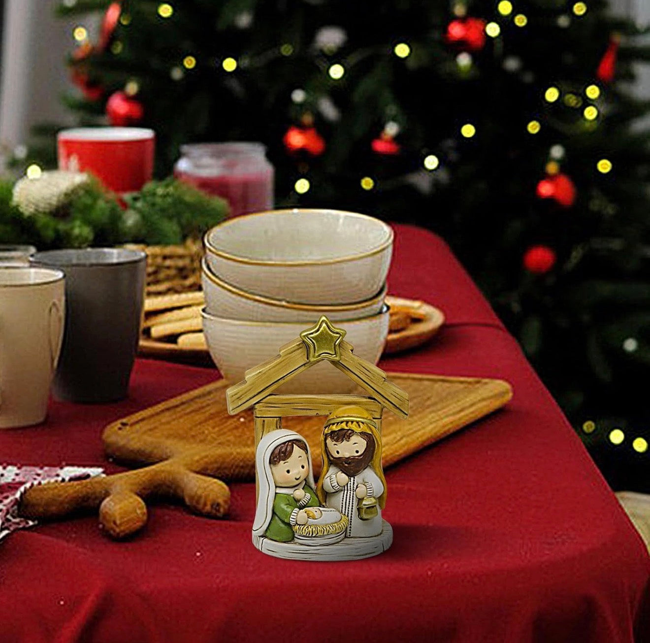 Sagrada Família de Nazaré em Resina 