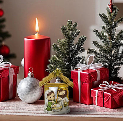 Sagrada Família de Nazaré em Resina 