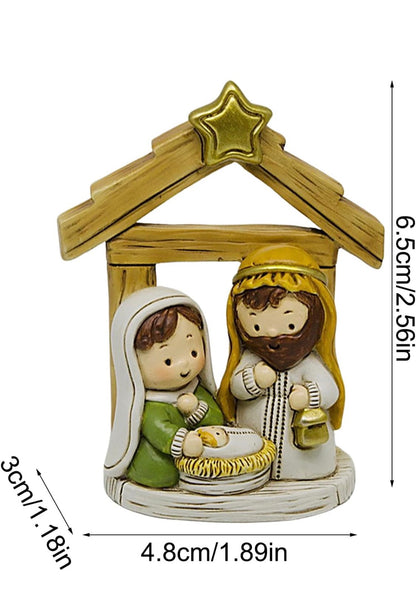 Sagrada Família de Nazaré em Resina 