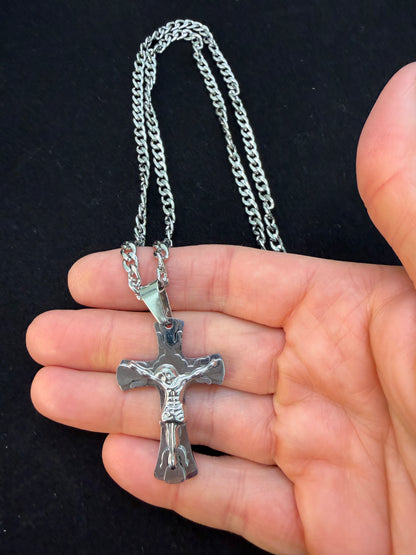 Corrente Masculina Crucifixo