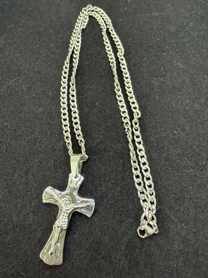 Corrente Masculina Crucifixo