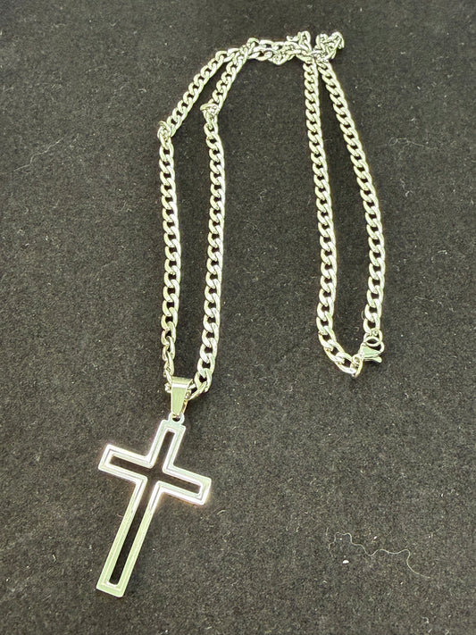 Corrente Masculina Crucifixo