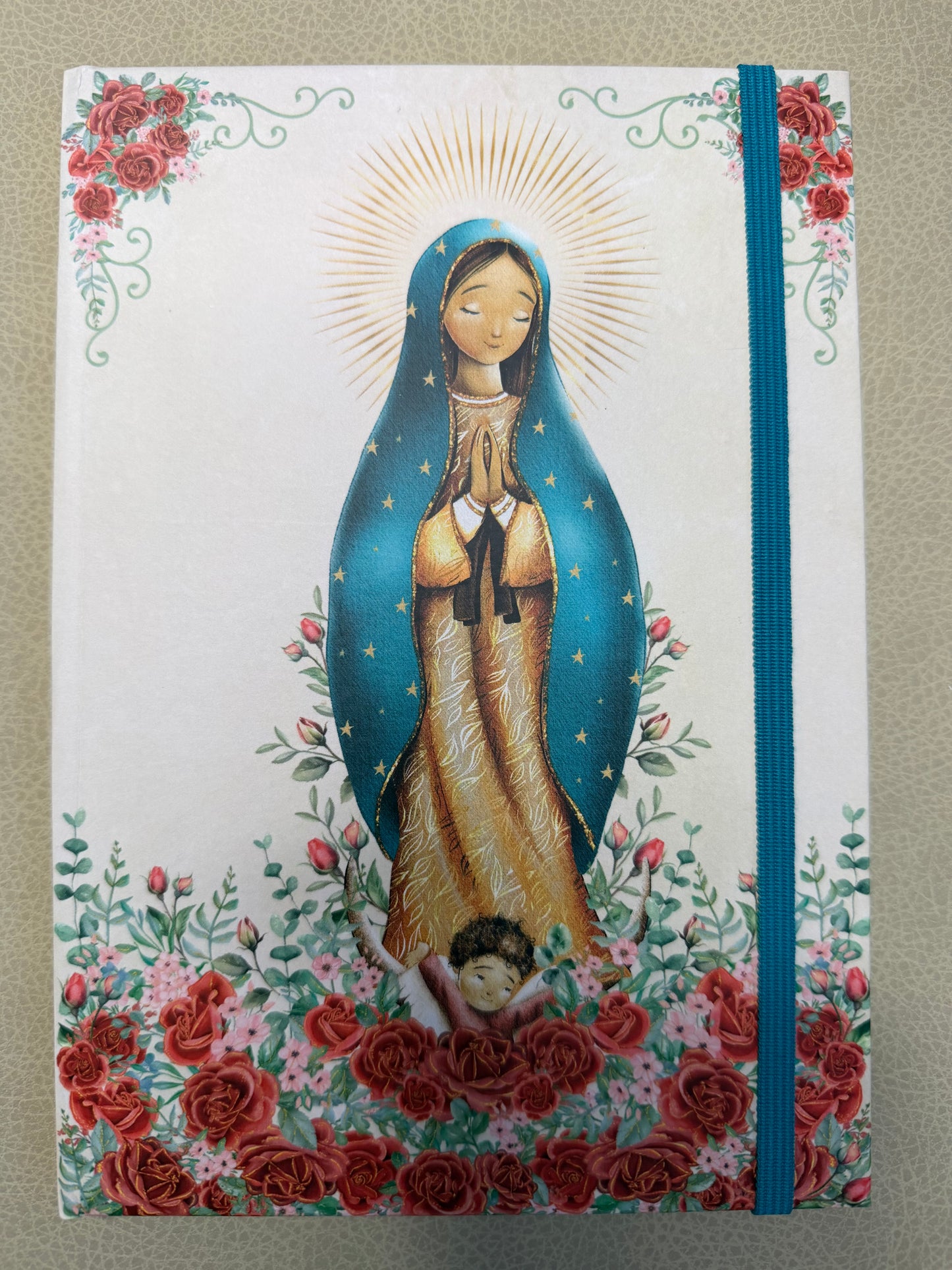 Kit Devocional Mariano – Bloco de Escrita + Xícara