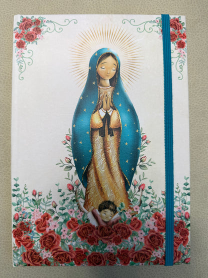 Kit Devocional Mariano – Bloco de Escrita + Xícara